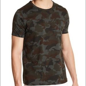 Charcoal Camouflage Tee (Made in Italy)